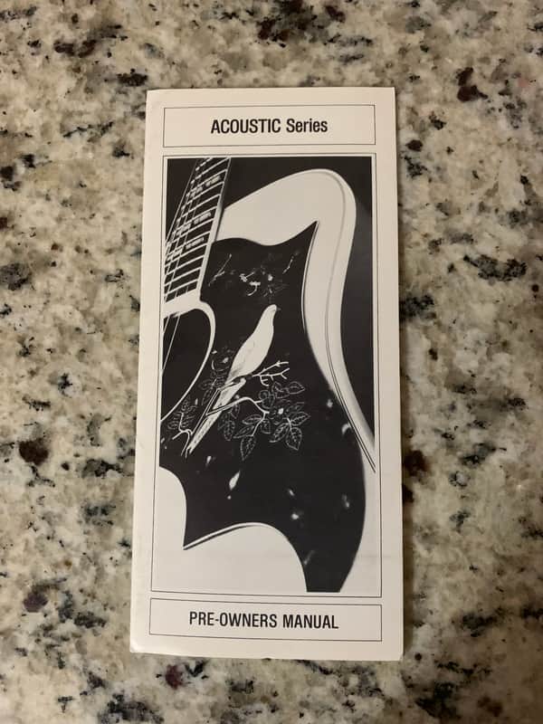 Gibson Acoustic Pre Owners Manual 1981 Dove Hummingbird J 200 image 1