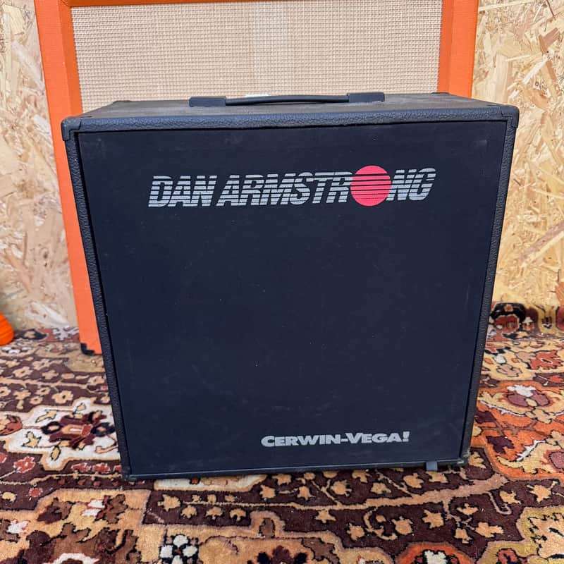 Vintage Dan Armstrong 112G 150w Cerwin Vega DG12A 1x12 8ohm Amplifier Cabinet image 1