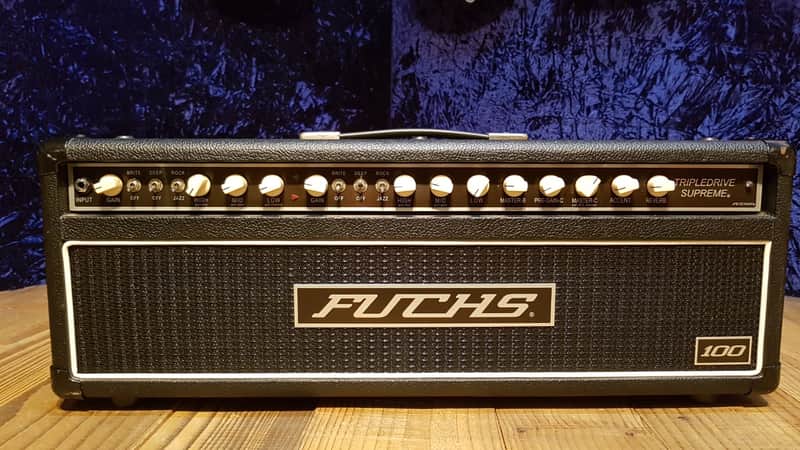 Fuchs 100 Triple Drive Supreme Head Amp Amplifier Electric Guitar image 1