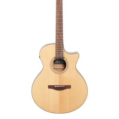 Ibanez AE275 Acoustic Electric Baritone Guitar Natural Low Gloss image 2