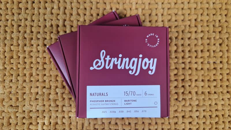 Stringjoy Naturals AC6 Baritone Light 15-70 image 1