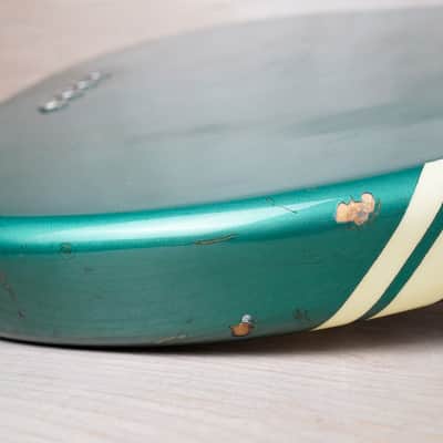 Fender MB-SD/CO Competition Mustang Bass Reissue CIJ 1997 Ocean Turquoise Metallic Japan w/ Bag image 13