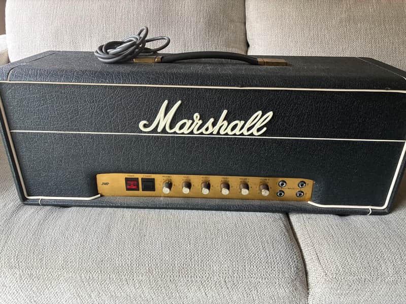 Marshall JMP 1987 2-Channel 50-Watt Guitar Amp Head 1967 - 1975 - Black image 1