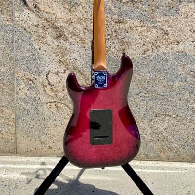 Schecter Traditional Pro Transparent Purple Burst Factory 2nd image 4