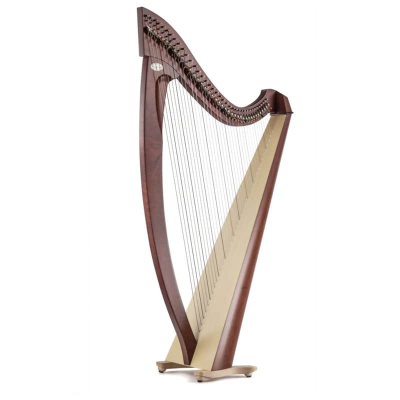 Salvi Titan - Student Lever Harp - Mahogany image 1