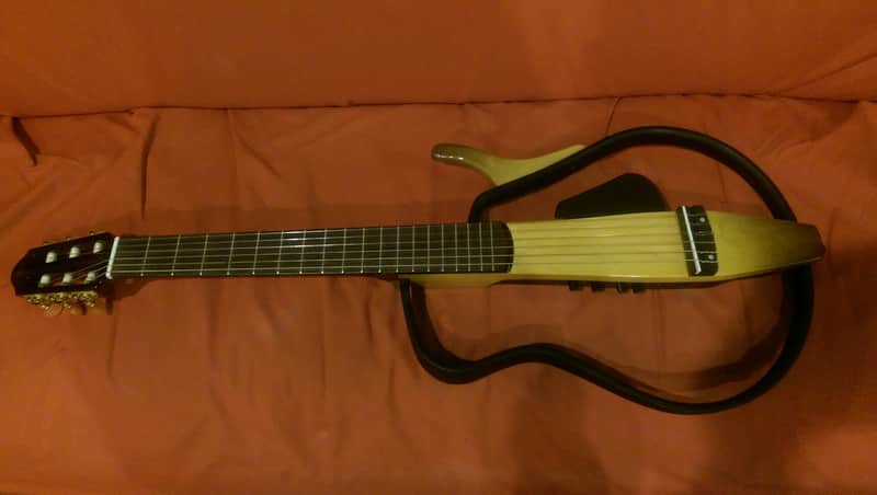 Yamaha SLG110N TBS Silent Nylon String Guiter Tobacco Brown Sunburst image 1