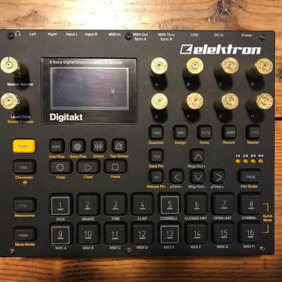 Elektron Digitakt / Syntakt / Digitone '2A Edition' Knob Set (Classic Brass)