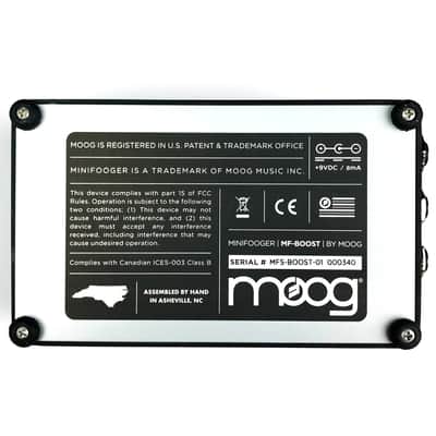 Moog Minifooger Boost, brand new old stock! image 6