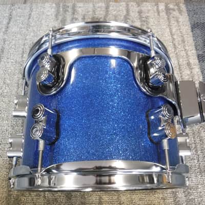 PDP Concept Series Maple Suspended Tom, 8x10, Blue Sparkle PDCM0810STBL image 5