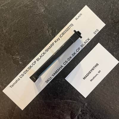 ORIGINAL Yamaha Replacement Black Key (CB032270) for CS70M, CS5, CS15, CS15D, CS20, CS20M, CS40M, DX9, DX21, DX27, DX27S, SK20, SK30, CP10, CP11, CE20, PS10, PS20, YK10, and more
