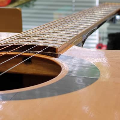 Luna Oracle Eclipse OCL ECL Acoustic Guitar w/ Built-In Electronics - Natural image 15