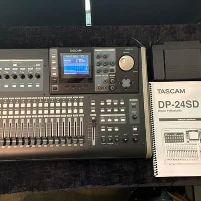 TASCAM DP-24SD 24-track Digital Portastudio 2015 - Present - Black image 1
