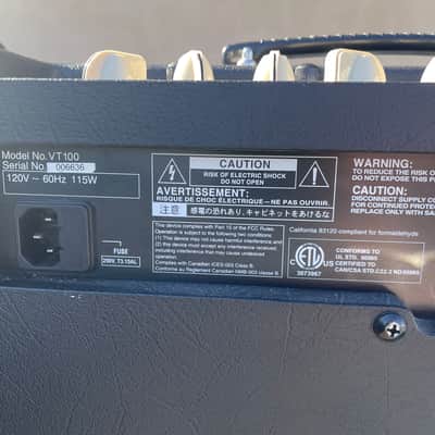 Vox Valvetronix AD100VT 100-Watt 2x12" Digital Modeling Guitar Combo 2005 - 2008 - Black image 10