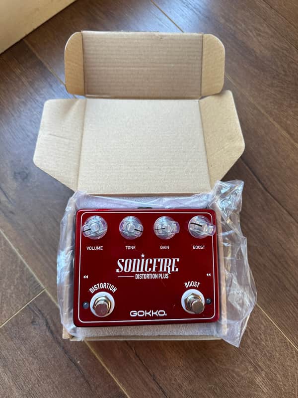 Gokko GK-41 Sonicfire Distortion Plus - Distortion and Clean Boost image 1