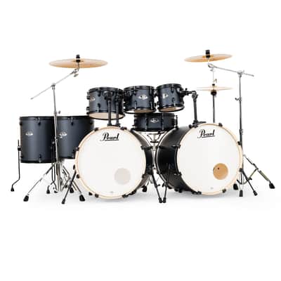 Pearl EXX728SPNB866- Pearl Export Limited Edition EXX Double Bass 8 Piece Complete Set ( Graphic Slate ) image 8