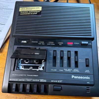 Panasonic RR-930 Microcassette Transcriber Tested image 1