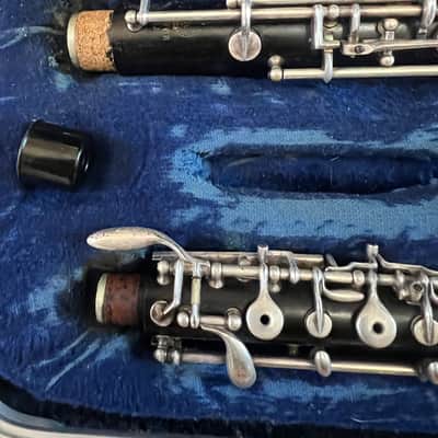 Linton brand wood Oboe with case. Made In USA image 2