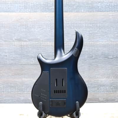 Ernie Ball Music Man Majesty Blue Silk Neckthrough Design Electric Guitar w/Case image 3