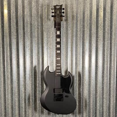ESP LTD VIPER-1001 Evertune Charcoal Metallic Satin Guitar & Case #0429 Used image 2