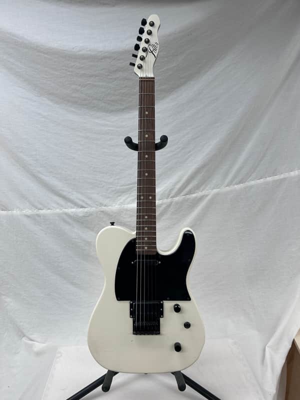 Rare Prototype PWN-001 Palir Titan Tele V-neck Black/White “Croc” Porter Pick Ups image 1