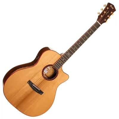 Cort Gold A10 Cocobolo Natural All Solid Wood Acoustic Guitar