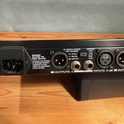Behringer Multicom Pro MDX4400 4-Channel Audio Interactive Dynamics Processor 2000s - Black / Silver image 9