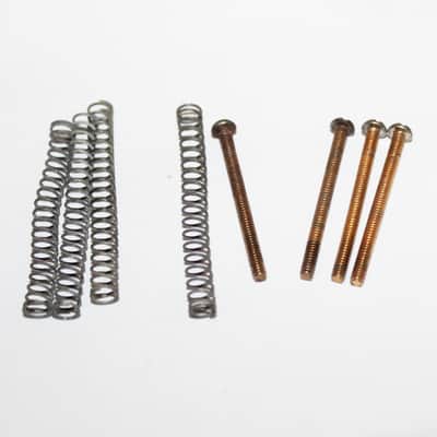 Vintage 1960 Gibson Pickup Gold  Mounting Screws and Springs 1960's ES Les Paul Custom SG image 3