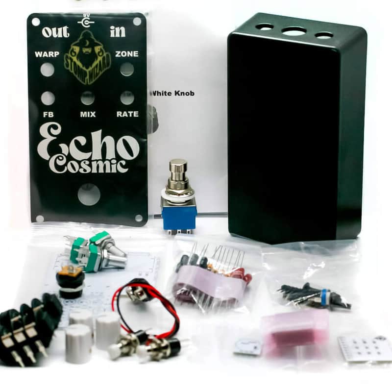 Stomp Wizard Cosmic ECHO Kit - LoFi Guitar Delay Pedal Kit image 1