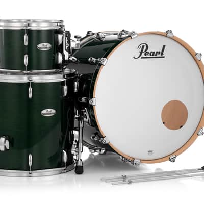 Pearl PMX Professional Series 3-Piece Drum Shell Pack - 22x16 Bass, 16x16 Tom, 12x8 Tom - Emerald Mist image 8