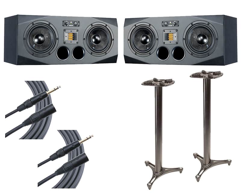 2x ADAM A77X + Ultimate MS-90/45B + Mogami Cables image 1