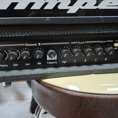 Ampeg VL502 Lee Jackson design 2-Channel 50-Watt Guitar Head 1991 - 1995 - Black image 4