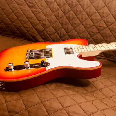 Michael Kelly MK53HCSMRO 53DB Flame Maple Top Alder Body Maple Neck 6-String Electric Guitar image 8