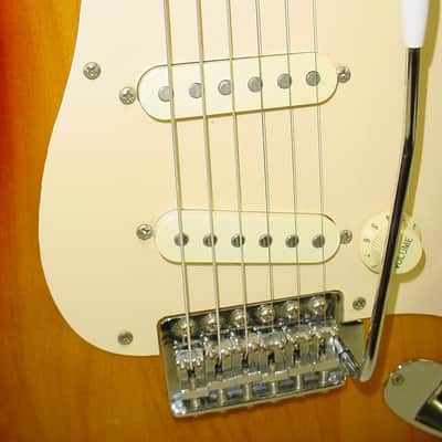 1990's Fernandes "Strat" Style Electric Guitar Sunburst - Previously Owned image 3