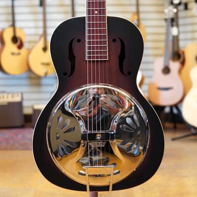 Grestsch G9220 Bobtail Round-neck Mahogany Body Acoustic-Electric Resonator Guitar 2-Color Sunburst image 1