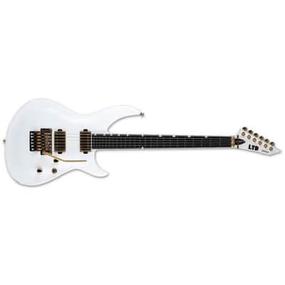 ESP LTD H3-1000FR Horizon 3 Floyd Rose Snow White SW Electric Guitar H31000 III 1000 FR - Korea - Brand New image 1