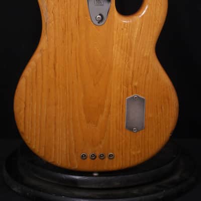 1980 Fender Era LEFTY Music Man Stingray electric bass guitar all original STRING THROUGH BODY + HSC image 5