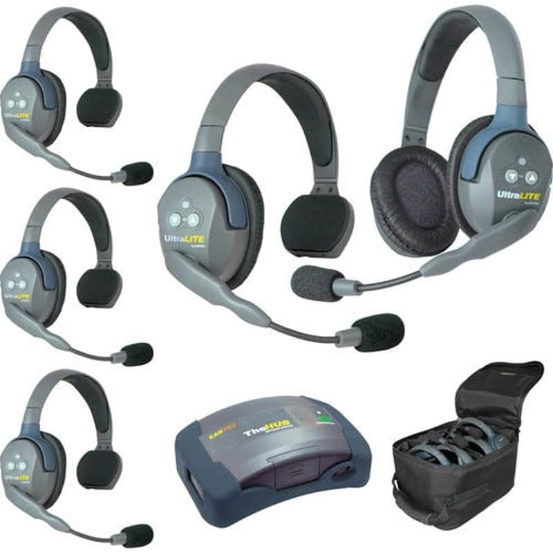 Eartec HUB541 UltraLITE 5-Person HUB Intercom System (USA Version) image 1