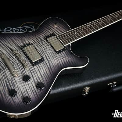 Knaggs Guitars Tier 2 Kenai Eric Steckel T/S Relic in Charcoal Burst image 4