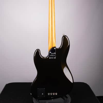 Used Fender American Ultra II Jazz Bass with Ebony Fretboard 2024 - Present - Texas Tea image 4
