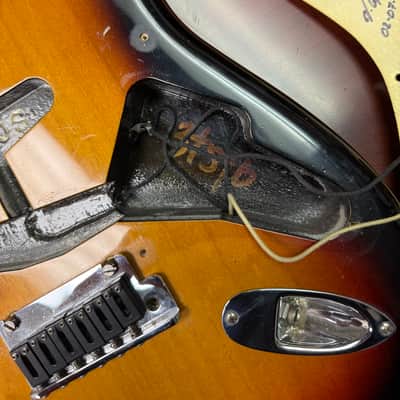 Fender Custom Shop Classic Player NOS Stratocaster Loaded Body - 3 Tone Sunburst image 11