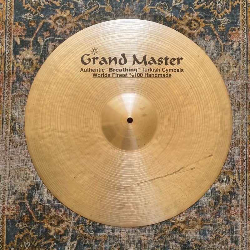 Ultra Rare Grand Master Authentic “Breathing” Turkish Cymbal Heavy