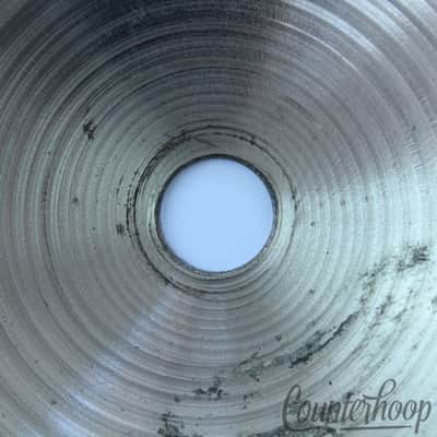 *Zildjian 14" A Mastersound Hi-Hat Bottom Cymbal Avedis B20 1462g Heavy Vintage* image 4