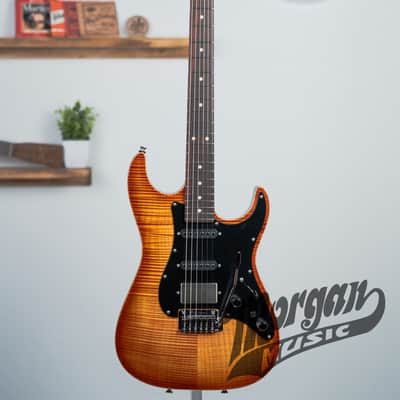 Tom Anderson Drop Top Classic- Natural Orange Burst image 2