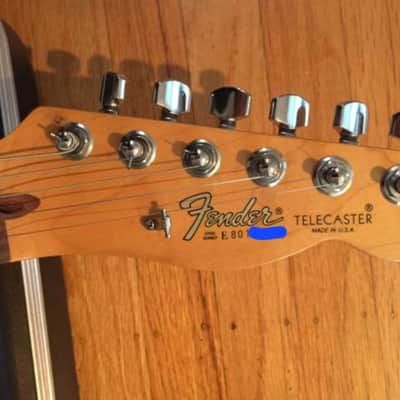 1988 Fender American Standard Telecaster with Rosewood Fretboard 1988 - 1997 - Brown Sunburst image 3