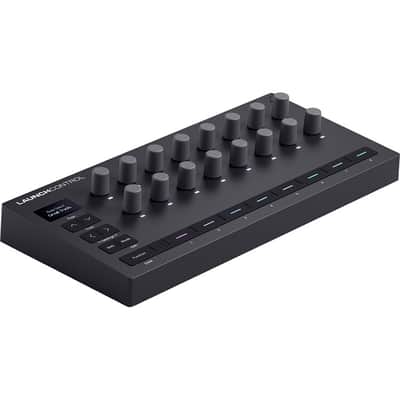 Novation Launch Control 3 – USB Powered, MIDI Control Surface for DAW and Hardware Integration with 16 Endless Encoders, 5-Pin MIDI I/O, and Music Software Bundle image 1