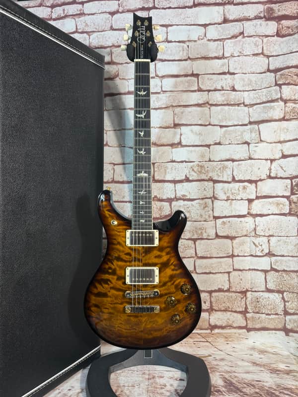 PRS McCarty 594 Wood Library Quilted 10 Top Stained Neck EB FB - Signed by Paul himself - One of a kind image 1