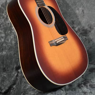 Martin D-28 Standard Satin Amberburst Finish w/ Hardshell Case & FREE Same Day Shipping image 7