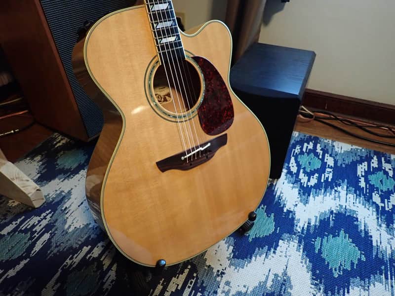*RARE NEAR MINT* 2004 Takamine TF250SMC Spruce/Maple Jumbo image 1