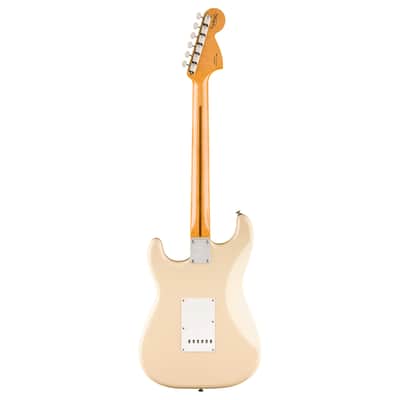 Used Fender Jimi Hendrix Signature Stratocaster - Olympic White w/ Maple FB image 8
