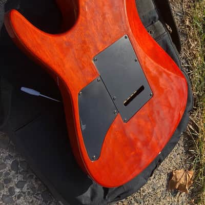 SALE Fender Showmaster Super Strat Stratocaster - set neck - 2004 Sunburst FMT Show Master image 8